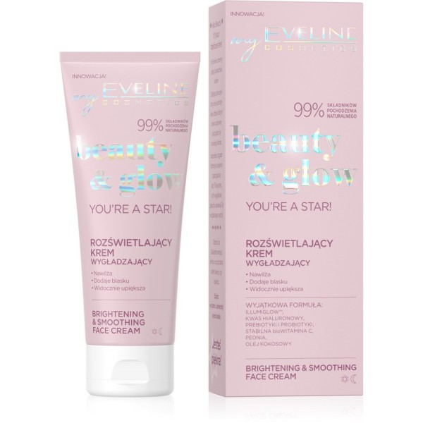 Eveline Cosmetics - Cura del viso - Beauty Glow Brightening & Smoothing Face Cream