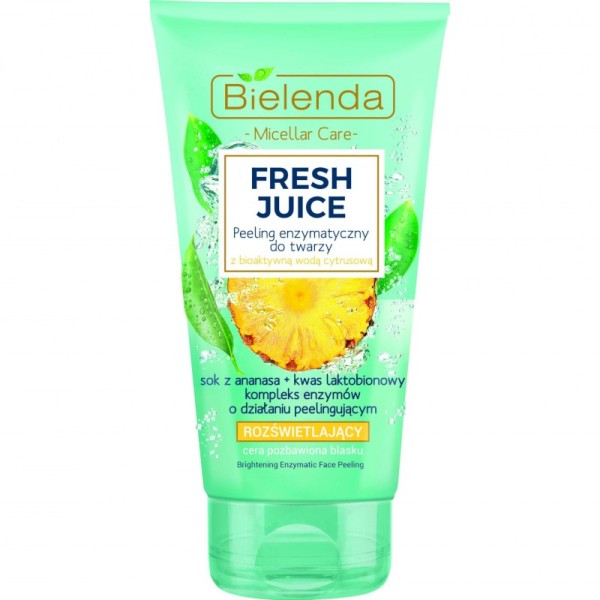 Bielenda - Enzympeeling - Fresh Juice Illuminating Face Enzymatic Peeling Pineapple