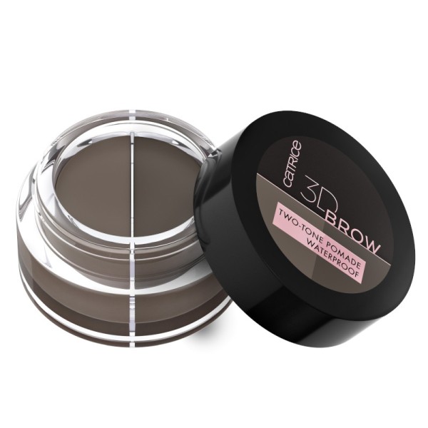 Catrice - Augenbrauenpomade - 3D Brow Two-Tone Pomade Waterproof 020 - Medium To Dark
