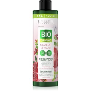 Eveline Cosmetics - Haarshampoo - Bio Organic Bio Shampoo Color Anti-Fade Granat & Acai - 400ml