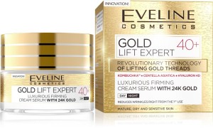 Eveline Cosmetics - Gesichtscreme - Gold Lift Expert Tag- und Nachtcreme 40+