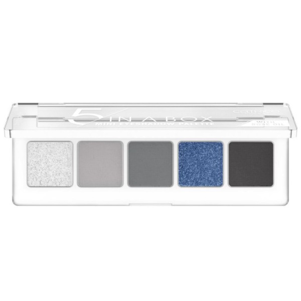 Catrice - Palette di ombretti - 5 In A Box Mini Eyeshadow Palette - 050 Blue Smokey Look