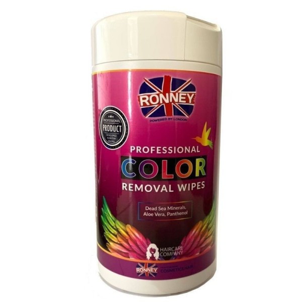 Ronney Professional - Salviettine per rimuovere il colore - Color Removal Wipes - 100 stk