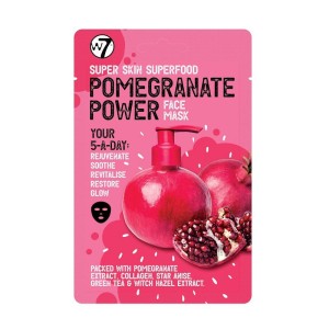 W7 - Gesichtsmaske - Super Skin Superfood - Face Mask - Pomegranate Power
