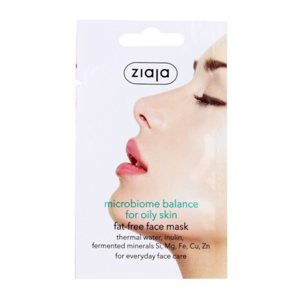 Ziaja - Gesichtsmaske - microbiome balance face mask - for oily skin