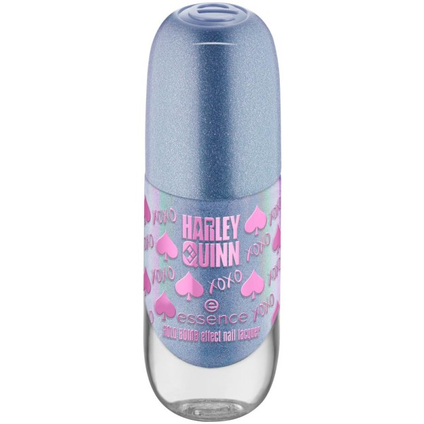 essence - Nagellack - Harley Quinn HOLO BOMB effect nail lacquer 02 Chaos Queen