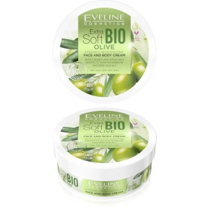 Eveline Cosmetics - Crema per viso e corpo - Soft Bio Olive intensiv regenerierende Creme - 175ml