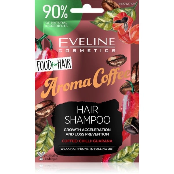 Eveline Cosmetics - Food For Hair Aroma Coffee Hair Shampoo 20ml