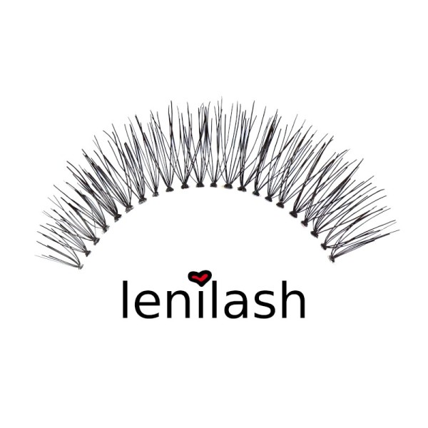 lenilash - Ciglia finte - capelli umani - 151