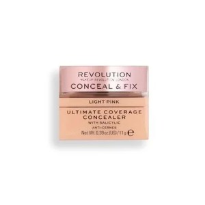 Revolution - Conceal & Fix Ultimate Coverage Concealer - Light Pink