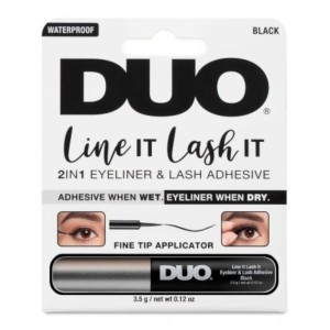 Duo - Colla per ciglia e eyeliner - Eyeliner & Lash Adhesive - 2in1 - Line it Lash it