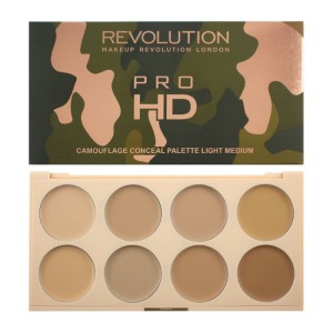 Makeup Revolution - Concealerpalette - Pro HD Camouflage Light Medium
