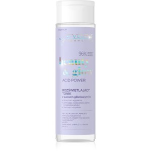 Eveline Cosmetics - Gesichtswasser - Beauty Glow Illuminating Toner - 5% Glycolic Acid