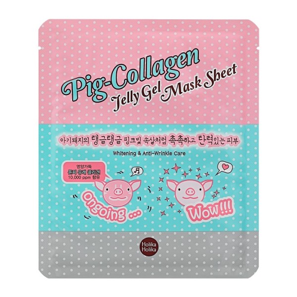 Holika Holika - Gesichtsmaske - Pig Collagen Jelly Gel Mask Sheet