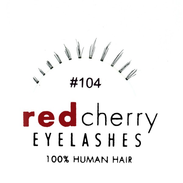 Red Cherry - Lower Strip Lashes No. 104 Emma - Human Hair