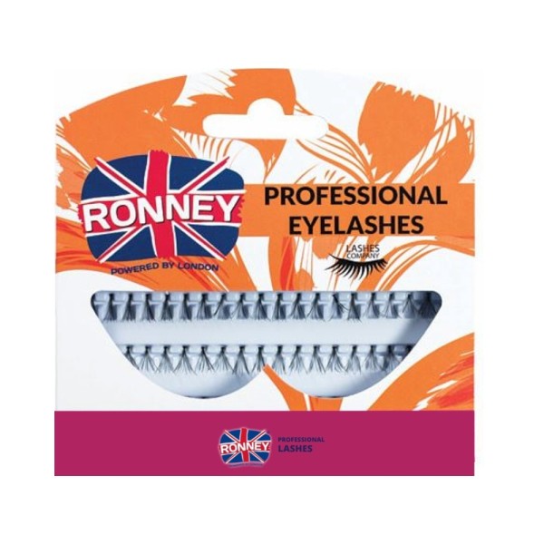Ronney Professional - Einzelwimpern - RL 00028 - Eyelashes 12 mm - Classic Flare Medium