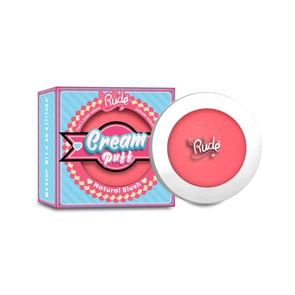 RUDE Cosmetics - Cream Puff Natural Blush - Cake Pop