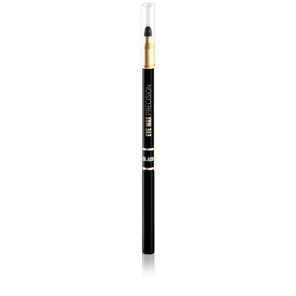 Eveline Cosmetics - Eyeliner - Eye Max Precision-Automatic Eye Pencil With Sponge - Black