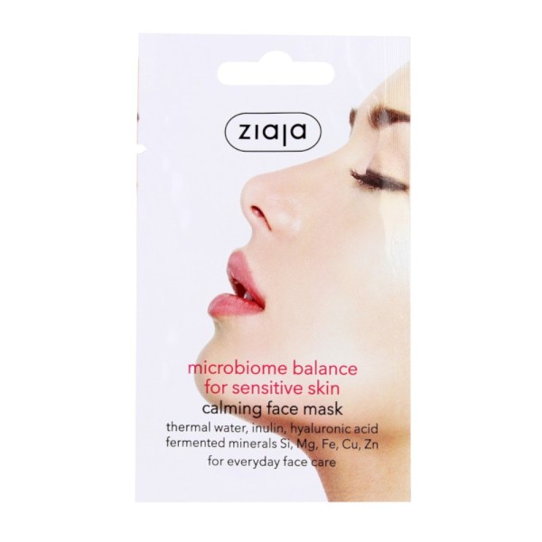 Ziaja - microbiome balance face mask - for sensitive skin