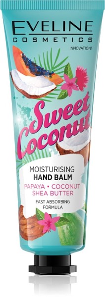 Eveline Cosmetics - Sweet Coconut Hand Balm 50Ml