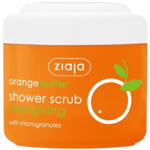 Ziaja - Hautpflege - Orange Butter Shower Scrub with Microgranules