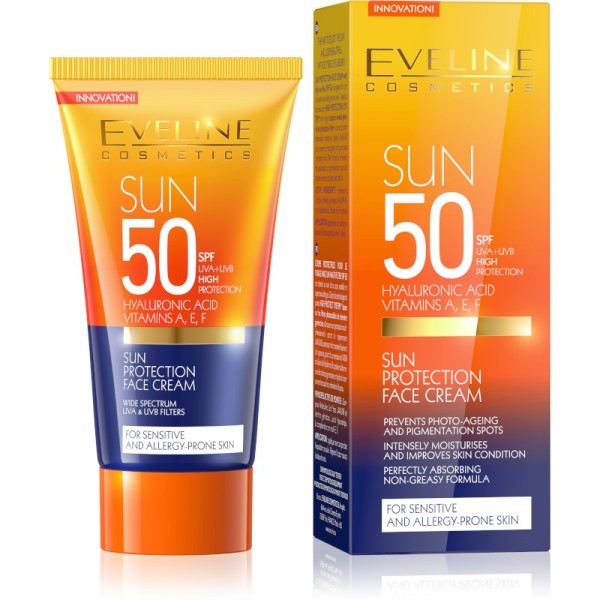 Eveline Cosmetics - Sun Protection Face Cream Spf50