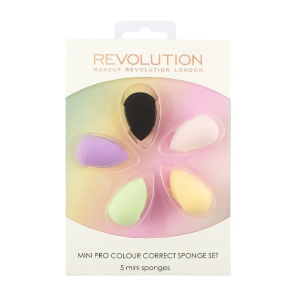 Makeup Revolution - Kosmetikschwamm - Mini Pro Colour Correct Sponge Set