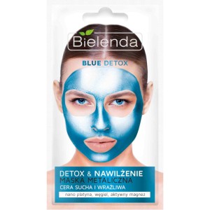 Bielenda - Gesichtsmaske - Blue Detox Detoxifying Face Mask trockene und sensible Haut