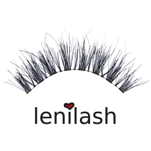 lenilash - Ciglia finte - capelli umani - 128