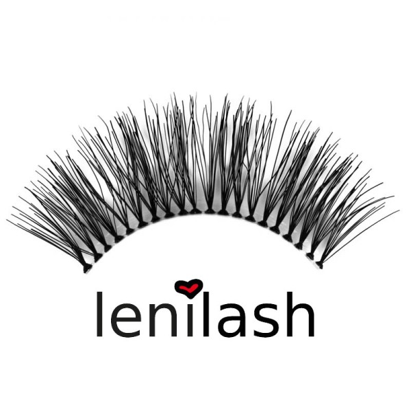 lenilash - Ciglia finte - capelli umani - 118