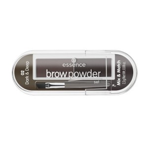 essence - Augenbrauenpuder - brow powder set 02 - dark & deep