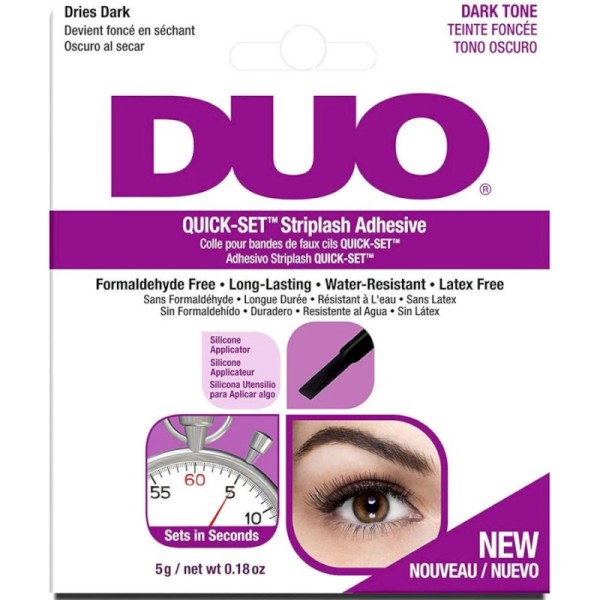 DUO - colla per ciglia - Duo Striplash Adhesive - Quick-Set - Dark
