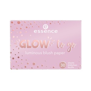 essence - glow to go luminous blush paper - 10 you make me blush