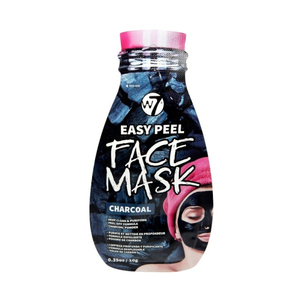 W7 Cosmetics - Gesichtsmaske - Easy Peel Charcoal Face Mask