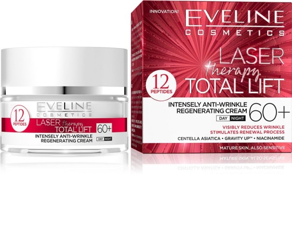 Eveline Cosmetics - Gesichtscreme - Laser Therapy Anti-Aging Tag- und Nachtcreme 60+
