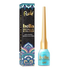 RUDE Cosmetics - Eyeliner - Hella Metallic Eyeliner - Aquamarine