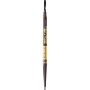 Eveline Cosmetics - Micro Precise Brow Pencil Waterproof - 03 Dark Brown