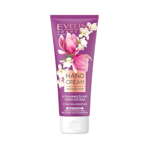 Eveline Cosmetics - Handcreme - Flower Blossom Moisturizing Hand Cream - 75 ml