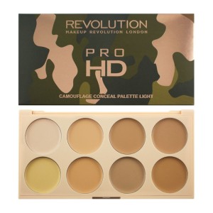 Makeup Revolution - Concealerpalette - Pro HD Camouflage Light