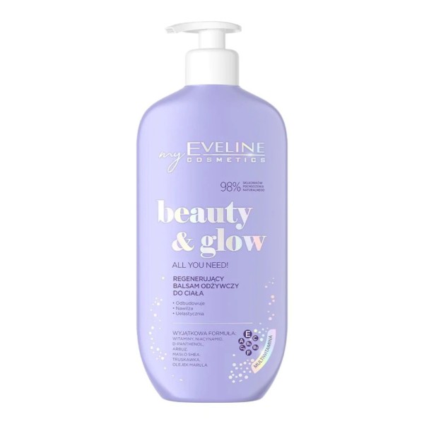 Eveline Cosmetics - Body Lotion - Beauty & Glow Regenerating And Nourishing Body Lotion 350ml
