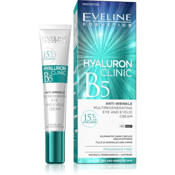 Eveline Cosmetics - Hyaluron Clinic Eye And Eyelid Cream