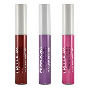 Freedom Makeup - Lipgloss Set - Pro Melts Impacts Collection (x3)