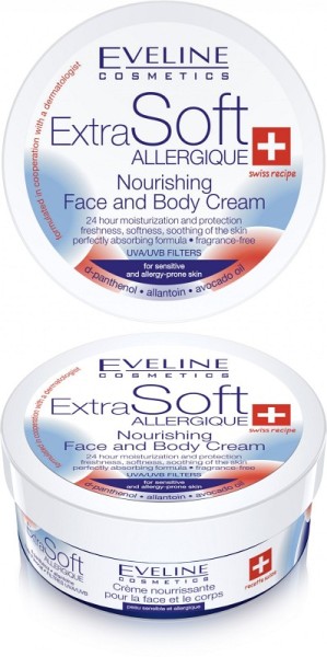 Eveline Cosmetics - Hautpflegecreme - pflegende Gesichts- und Körpercreme für empfindliche Haut