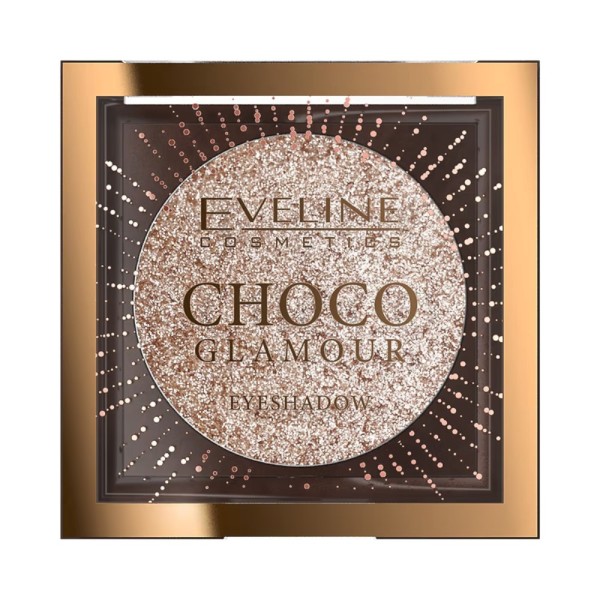 Eveline Cosmetics - Lidschatten - Choco Glamour Mono Eyeshadow - No. 01 - Moon Sparkle