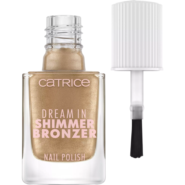 Catrice - Nail polish- Dream In Shimmer Bronzer Nail Polish 090 Golden Hour