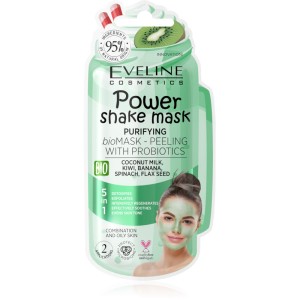 Eveline Cosmetics - maschera per la cura - Power Shake Mask Purifying