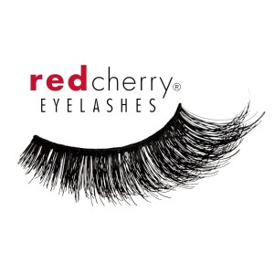 Red Cherry - 3D Eyelashes - Red Hot Wink Collections - Retro Finish - Human Hair