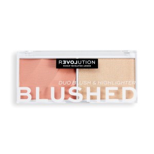 Revolution Relove - Rouge & Highlighter - Blushed Duo Blush & Highlighter - Sweet