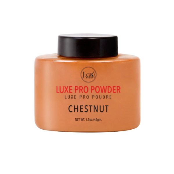 J.Cat - Puder - Luxe Pro Powder - Chestnut