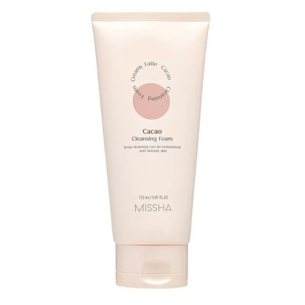 Missha - Facial cleansing - Creamy Latte Cleansing Foam - Cacao